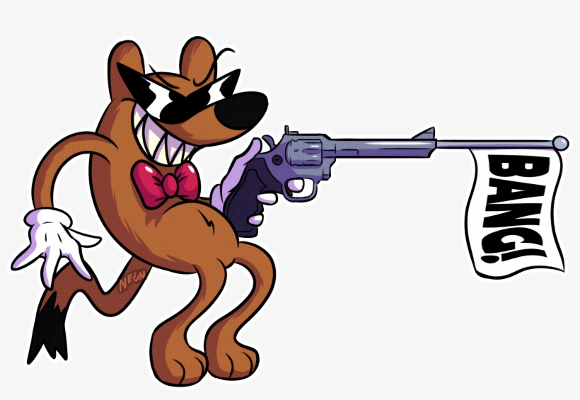 Willie Weasel - Cartoon, transparent png download