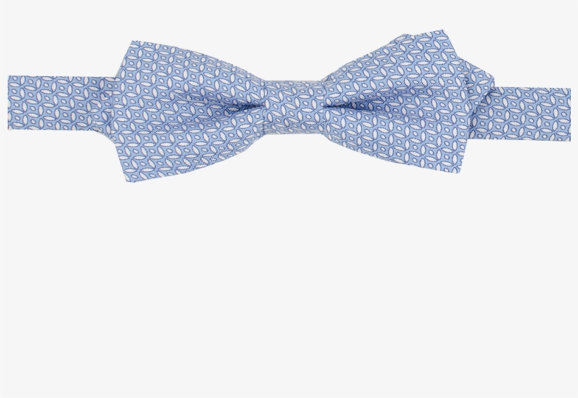 & White Micro Geometric Design Bow Tie - Polka Dot, transparent png download