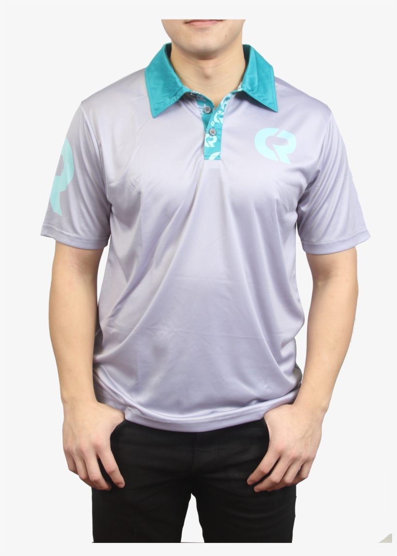'a Picture Of A Sublimated Mens Polo Shirt, Ready To - Man, transparent png download
