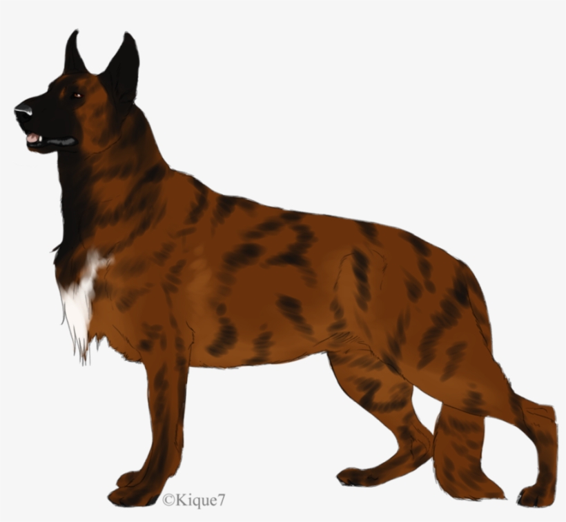 German Shepherd Puppy Illustration - Great Dane, transparent png download