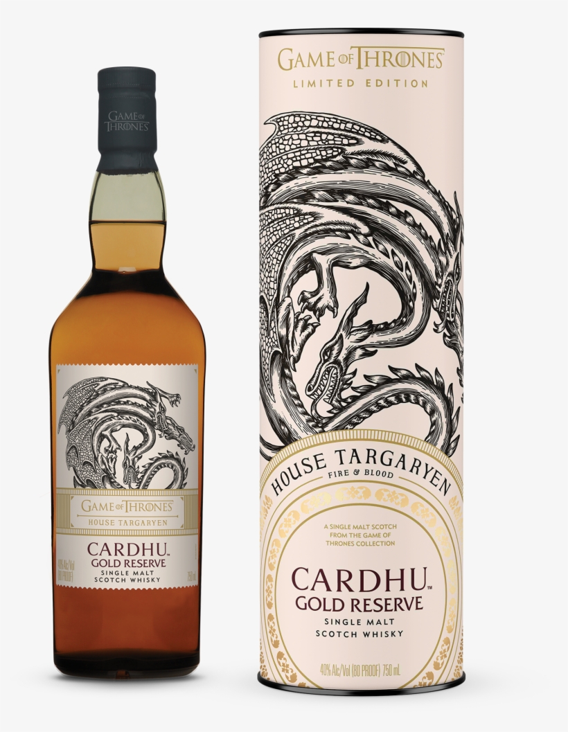 'game Of Thrones' Coronated With Limited Edition Scotch - Game Of Thrones Scotch, transparent png download