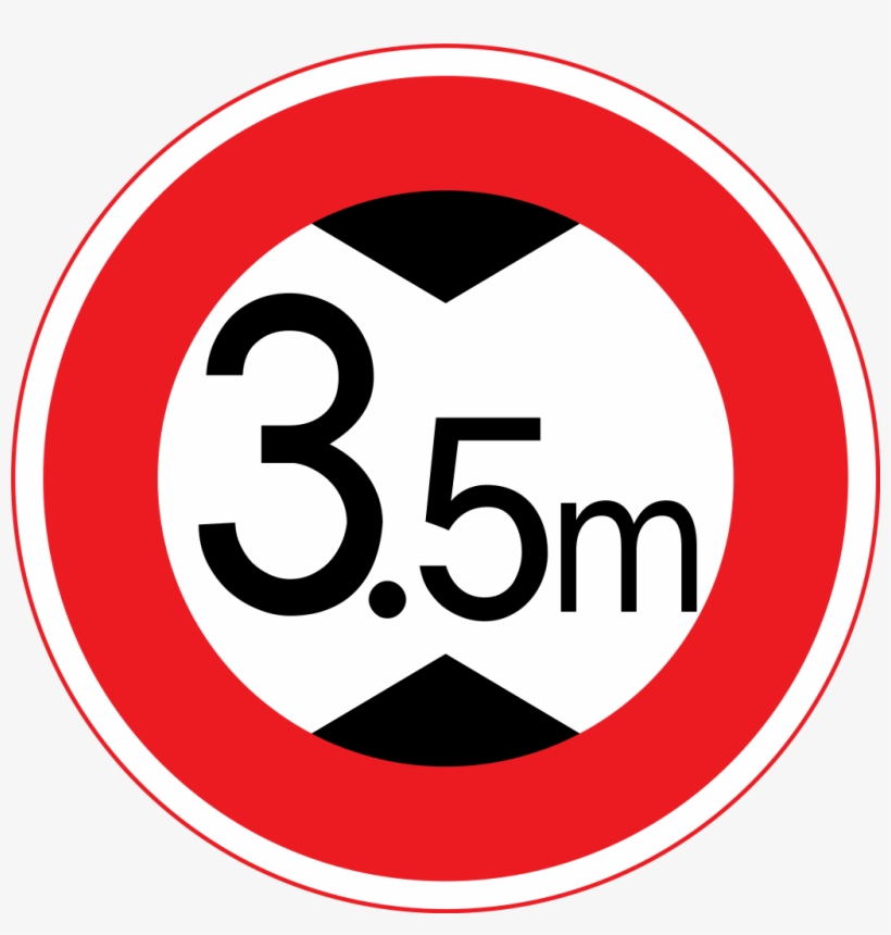 Japan Road Sign 321 For North Korea - Circle, transparent png download