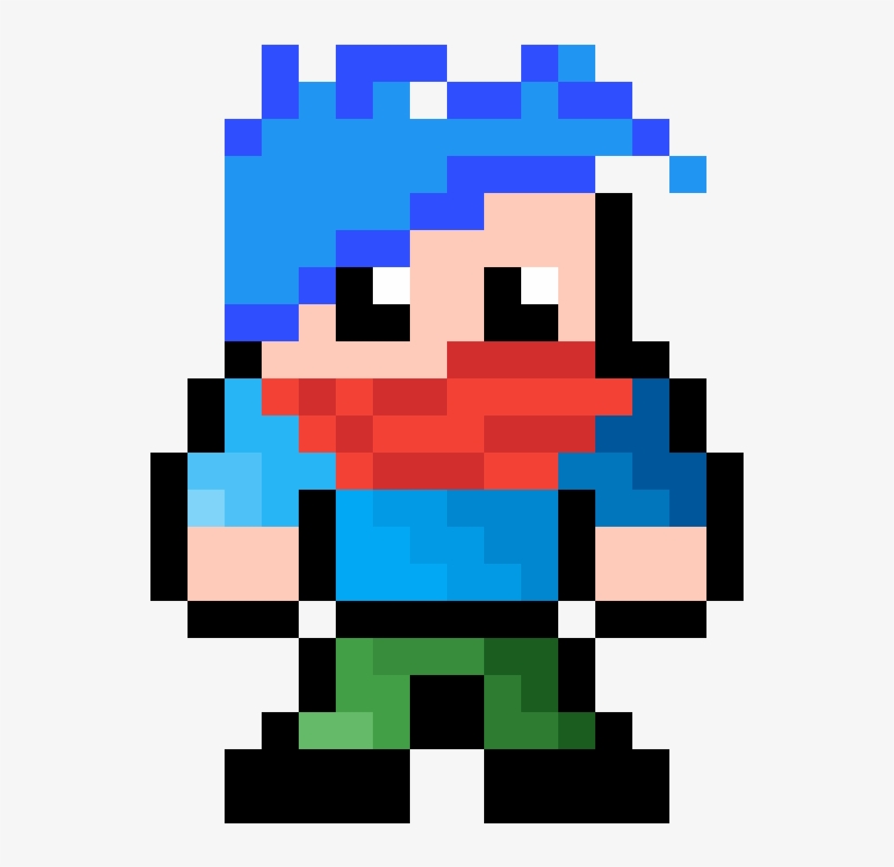 Cool Kid - Mega Man Ms Paint, transparent png download