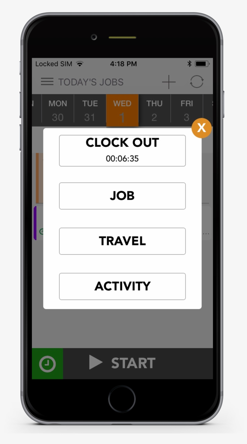 The Technician Can Declare His Current Status, Such - Niko Home Control App, transparent png download