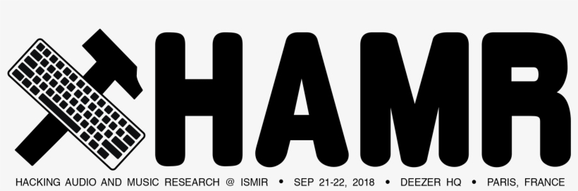 Hamr@ismir2018 Deezer Hq - Black-and-white, transparent png download