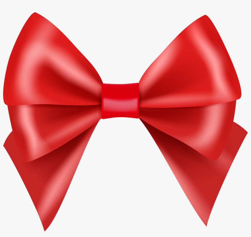 Red Bow Large Transparent Image, transparent png download