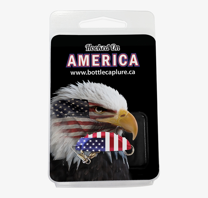 Introducing Our Hooked On America Fishing Lures For - Bald Eagle, transparent png download