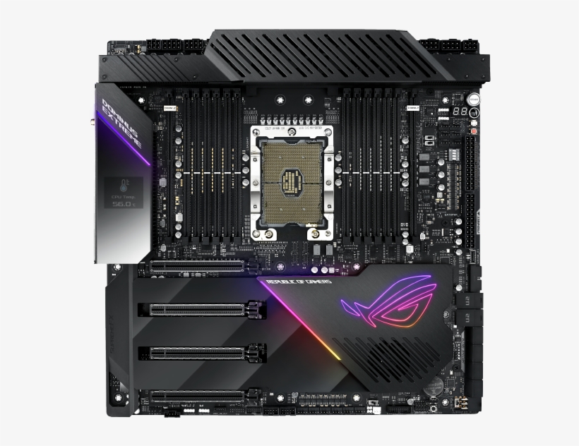 Rampage Vi Extreme - Asus Rog Dominus W3175x, transparent png download