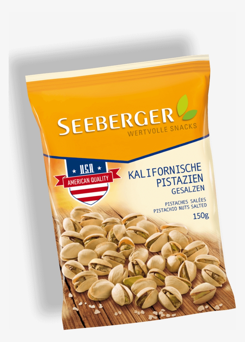 Seeberger Kalifornische Pistazien Gesalzen Gedreht - Фісташки Купити, transparent png download