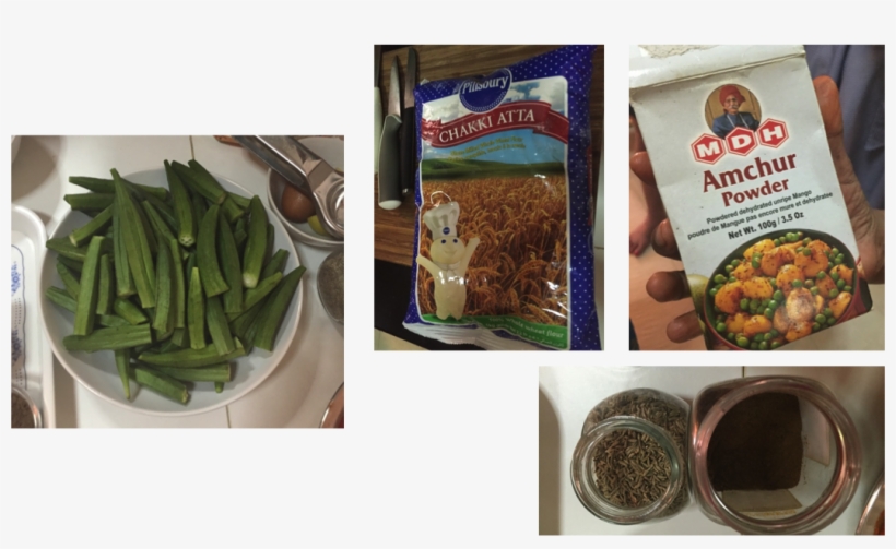 Indian Stuffed Okra - Green Bean, transparent png download