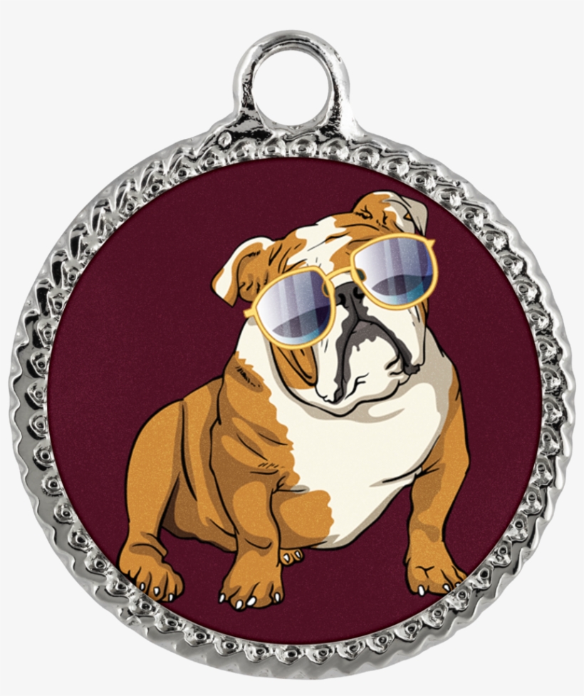 Bulldog Sunglasses Funny Bracelet, Gifts For Dog Puppy - Dog, transparent png download