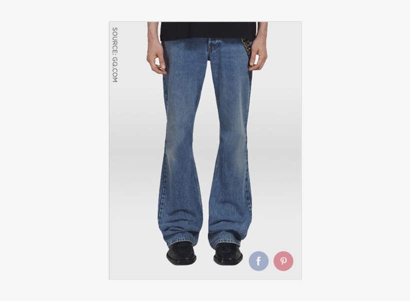 We First Saw The Look No More Than A Decade Ago And - Bootcut Jeans Meme, transparent png download