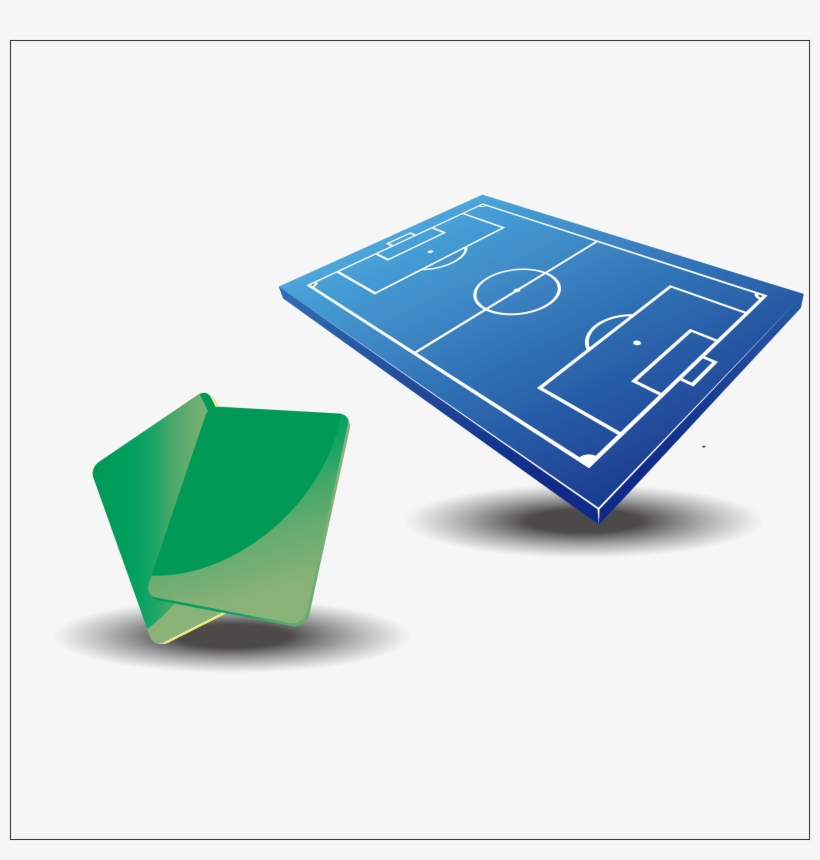 Football Pitch Field Transprent Png Free - Graphic Design, transparent png download