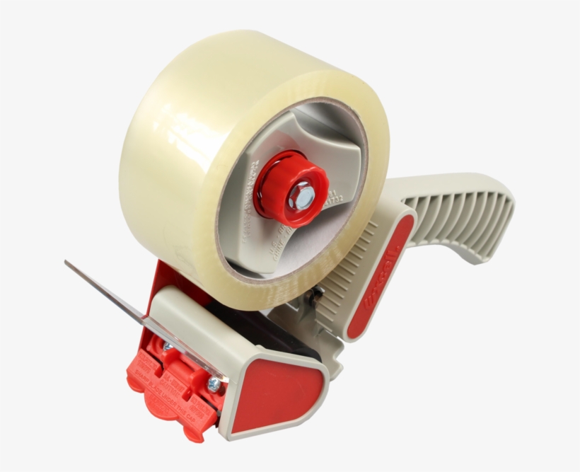 Sendproof® Tape Dispenser, Pvc, 50mm, 66m, Red - Tape Measure, transparent png download