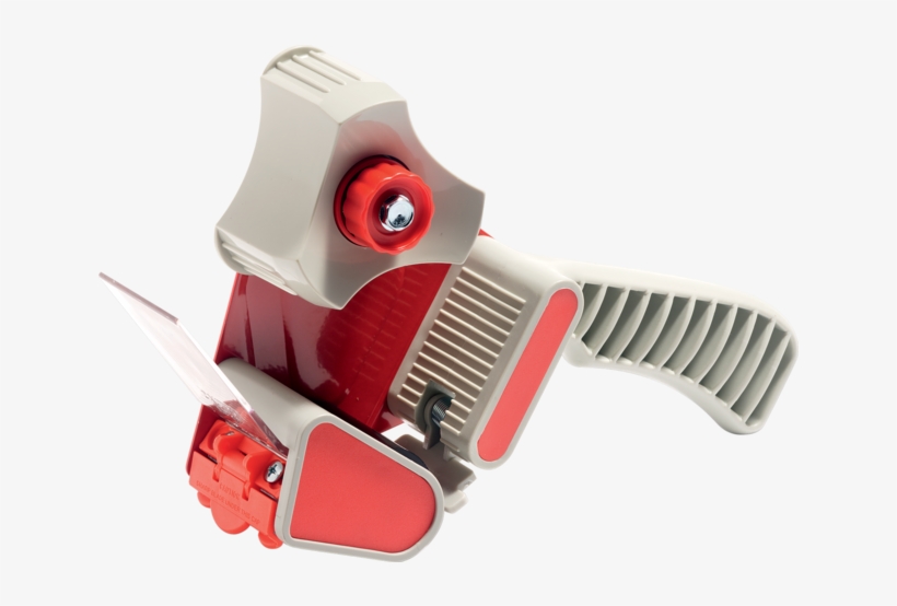 Sendproof® Tape Dispenser, 50mm, 66m, Red/white - Paint Tools, transparent png download