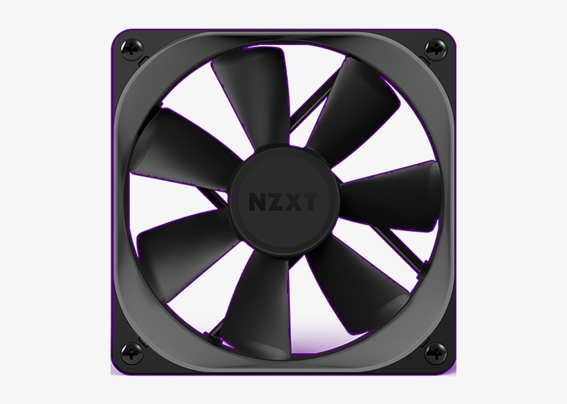 Liquid Cooling Fans - Ventilateur Nzxt, transparent png download
