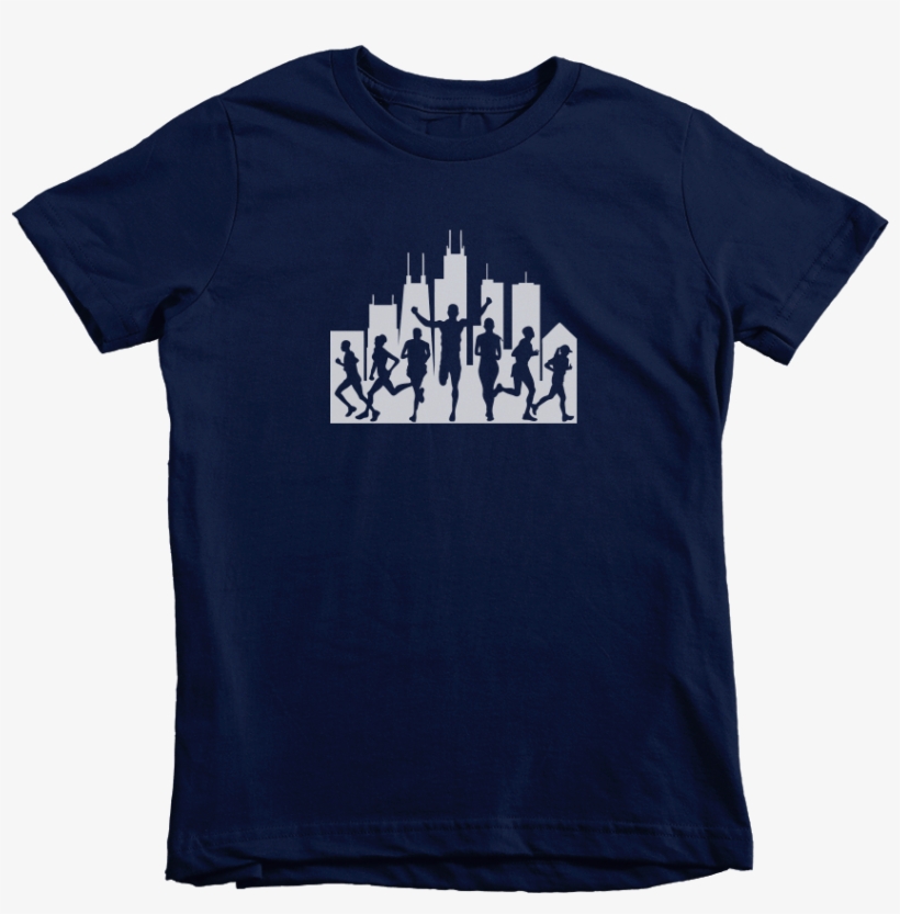 Kids Chicago Runners - Black Princess T Shirt, transparent png download