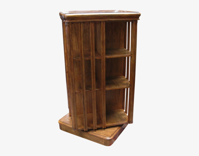 Revolving Bookcase - Shelf, transparent png download