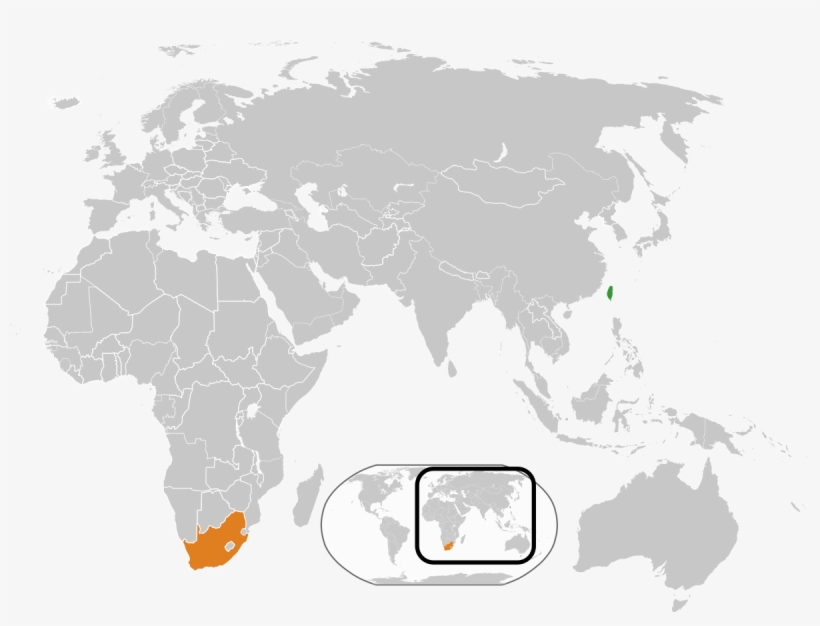 South Africa Taiwan Relations - North Korea And United Kingdom, transparent png download