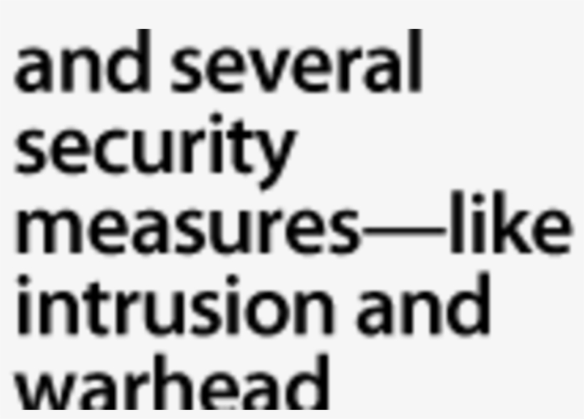 Us Lost Command Of One-ninth Of Intercontinental Ballistic - Ink, transparent png download