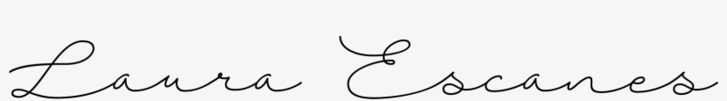 Laura Escanes - Laura Con Letras Bonitas, transparent png download