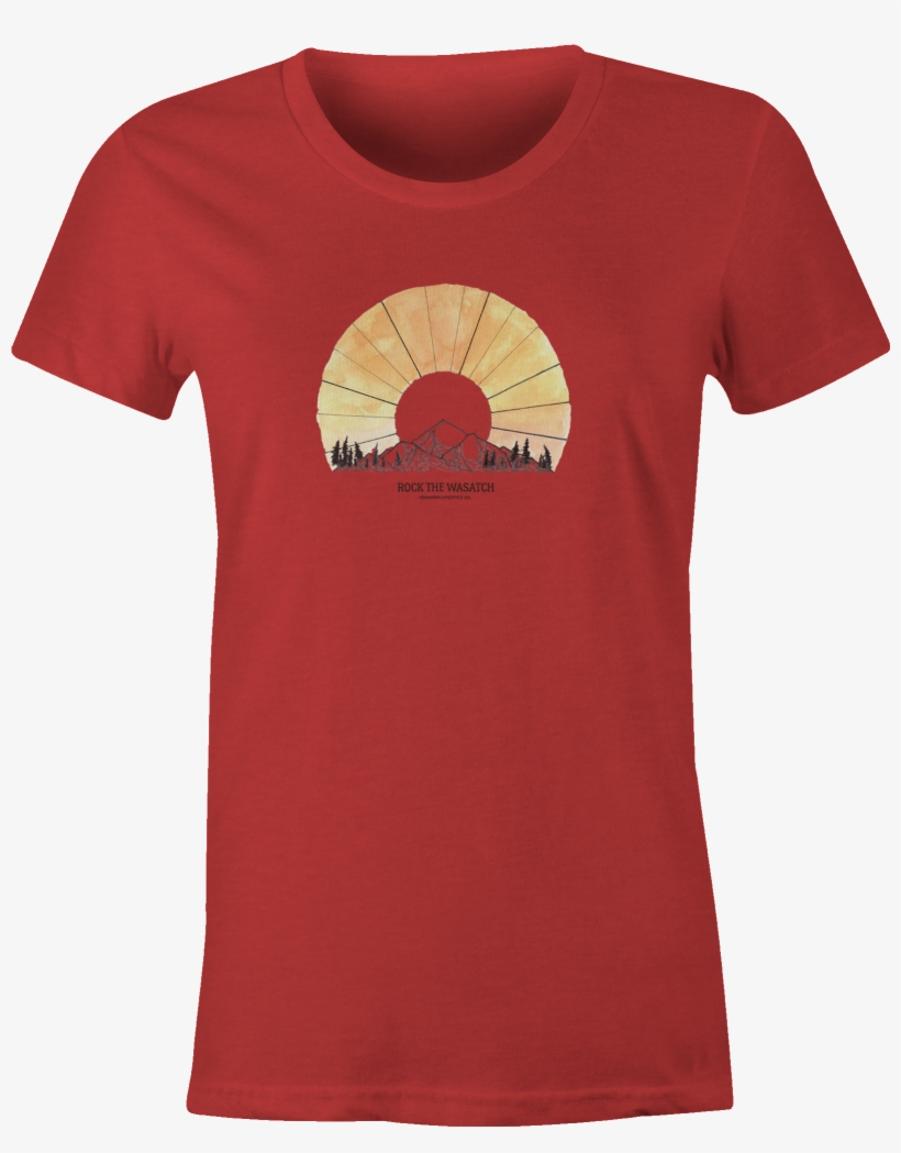 Women's T-shirt - Rising Sun - Public Service Broadcasting T Shirt, transparent png download