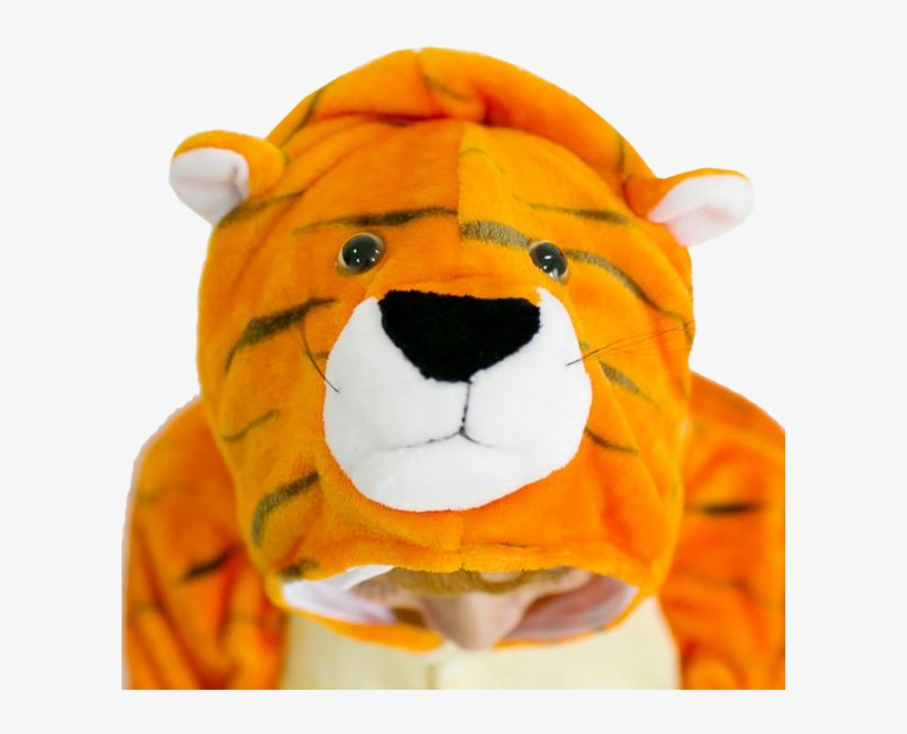 Fancy Adult Tiger Onesies - Pajamas, transparent png download