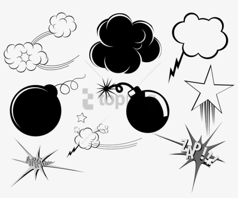Free Png Bomba De Humo Dibujo Png Images Transparent - Png Bomba De Humo, transparent png download