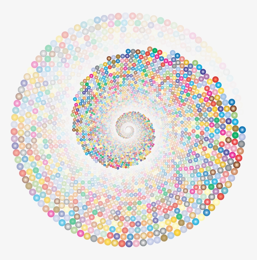 Medium Image - Colorful Swirl Background Png, transparent png download