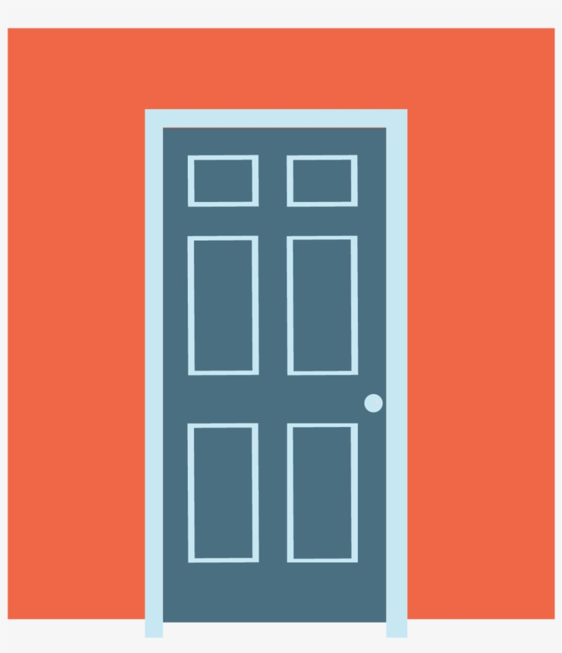 Door Clipart Door Monitor - Home Door, transparent png download