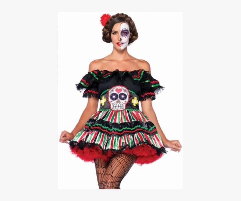 Top Brands - Day Of The Dead Costumes Nz, transparent png download