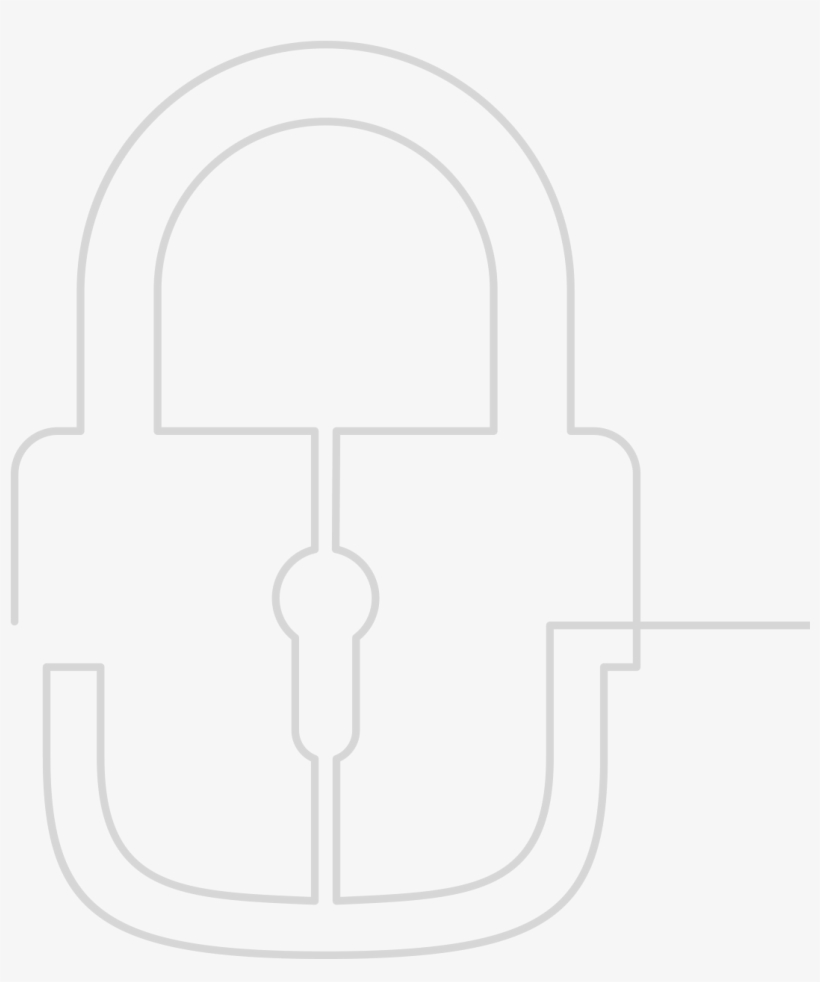 Lock Devolutions Password Server Logo - Scope Target, transparent png download