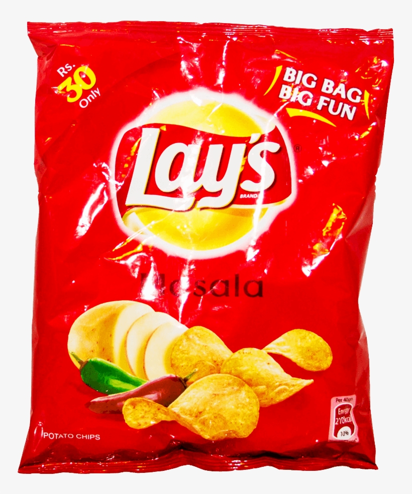 Lays Chips Masala 40 Gm - Lays Masala, transparent png download