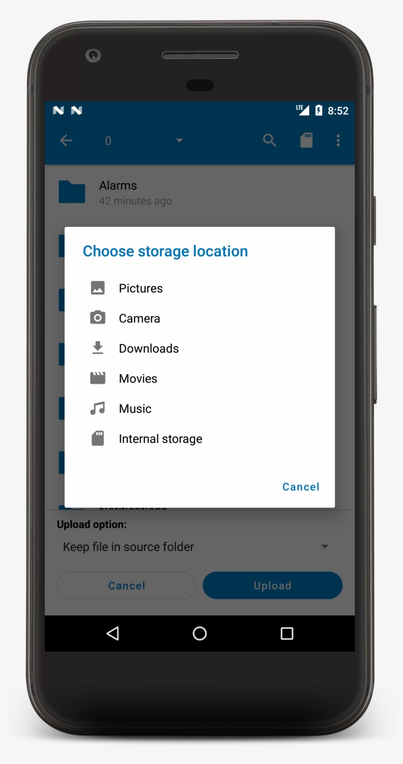 Location Picker Lets You Choose Storage Location - Nextcloud End To End Encryption, transparent png download