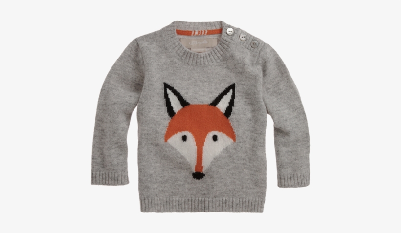 Christopher Fischer Fox Sweater * Could Cut Felt Pieces - Toddler Fox Sweater, transparent png download
