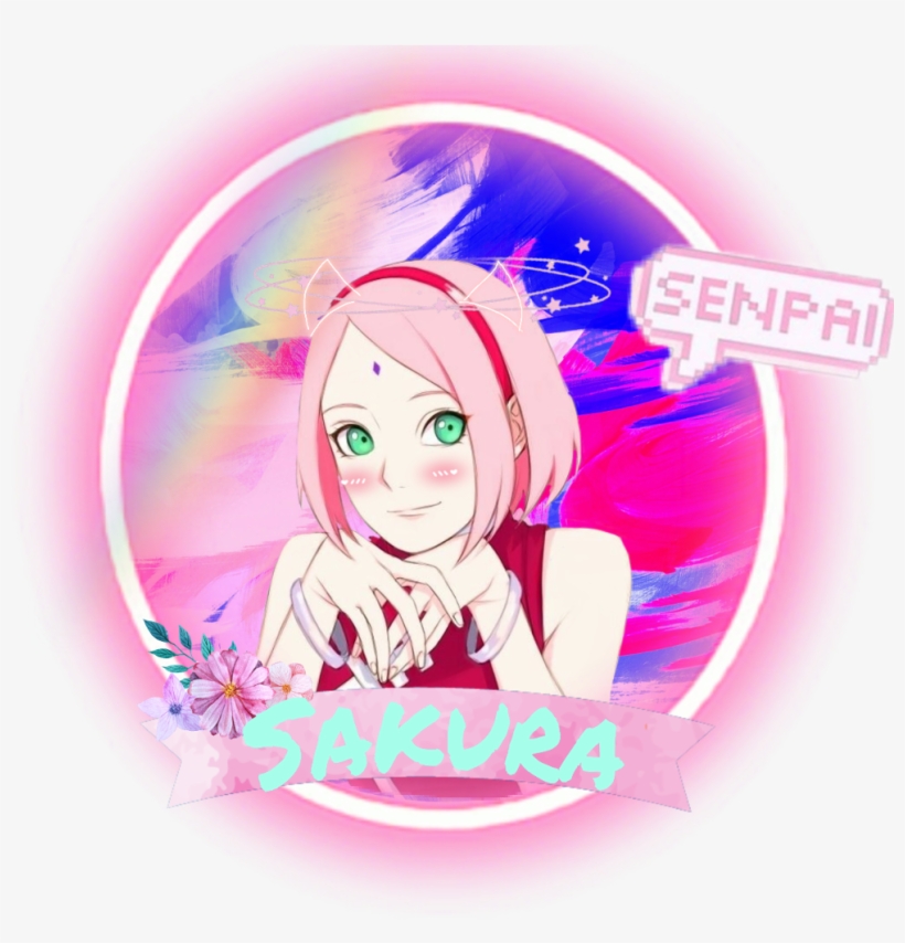 #sakura #haruno #kawaii - Girl, transparent png download