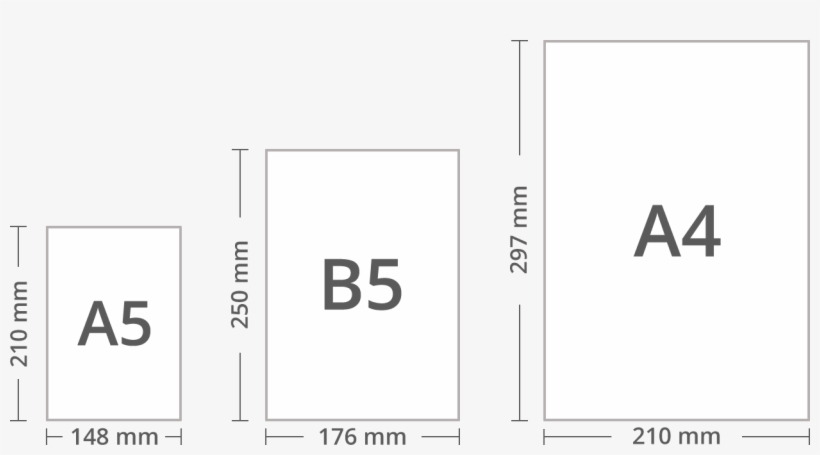 Iso 216 Paper Sizes - Paper Sizes, transparent png download