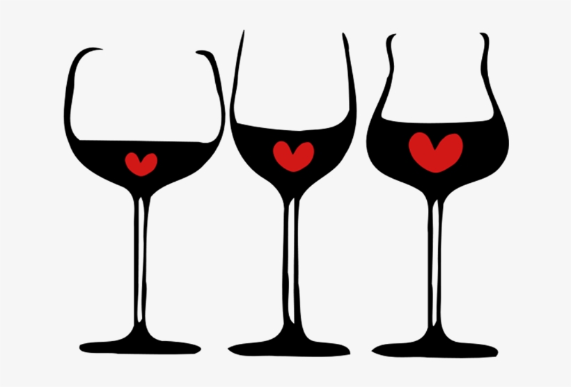 Pin Wine Glass Clipart Png - Glass Wine Black Png, transparent png download