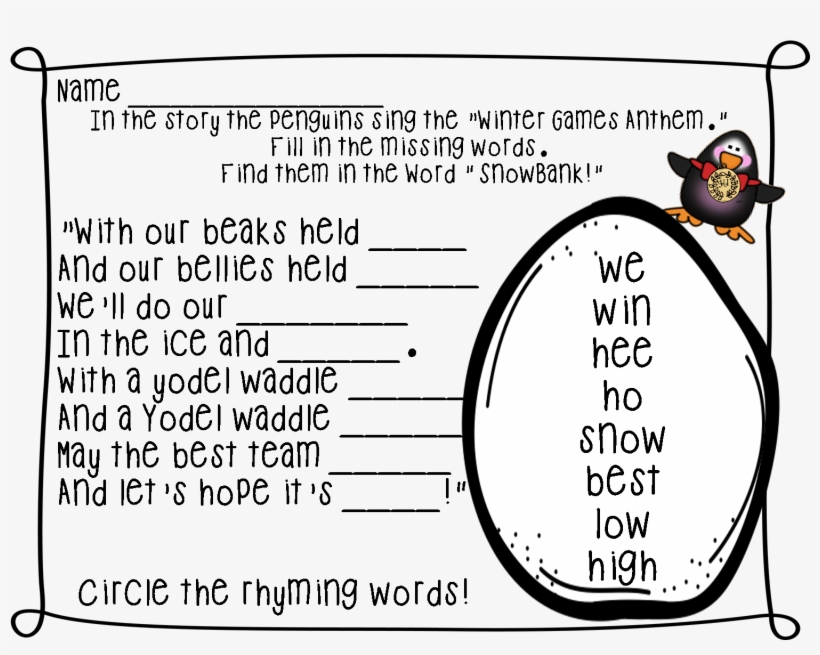 Hope You're Having Fun Watching The Olympics As Well - Winter Olympics First Grade Math, transparent png download