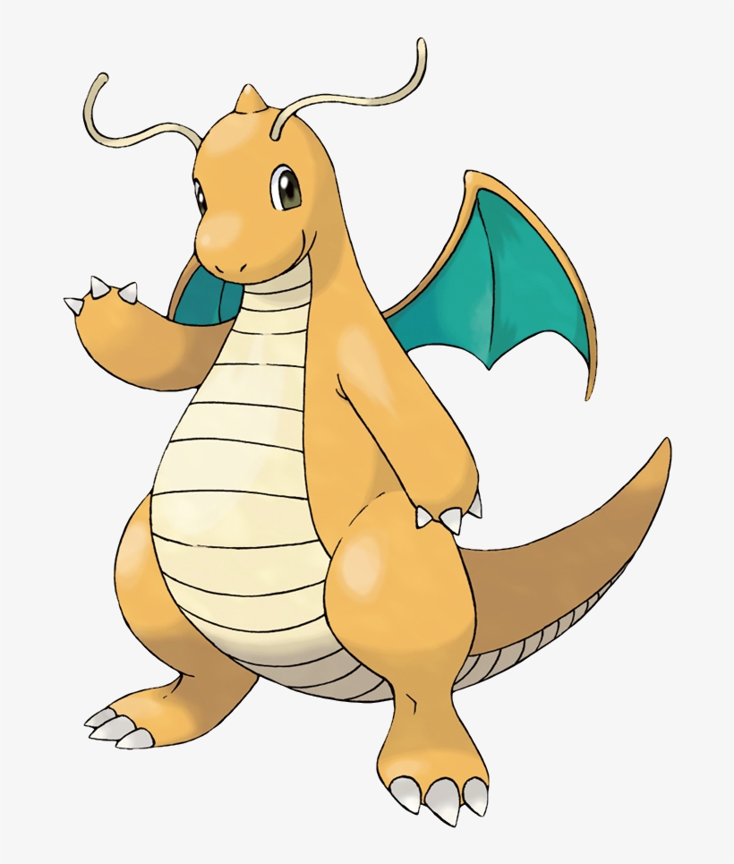 5) Dragonite - Pokemon Dragonite, transparent png download