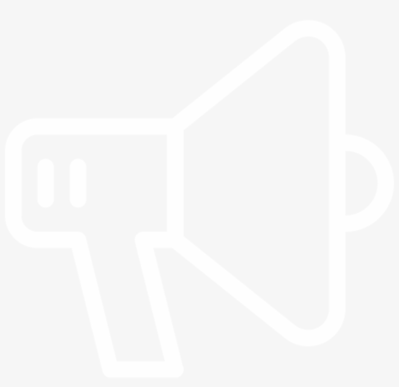 White Megaphone Png