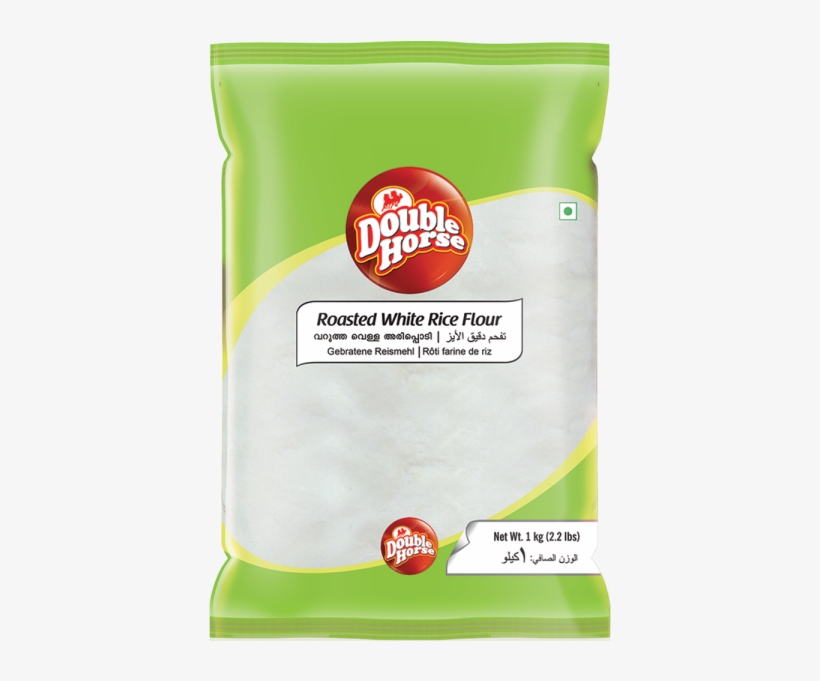Double Horse Roasted White Rice Flour 1kg - 1 Kg Of White Rice, transparent png download