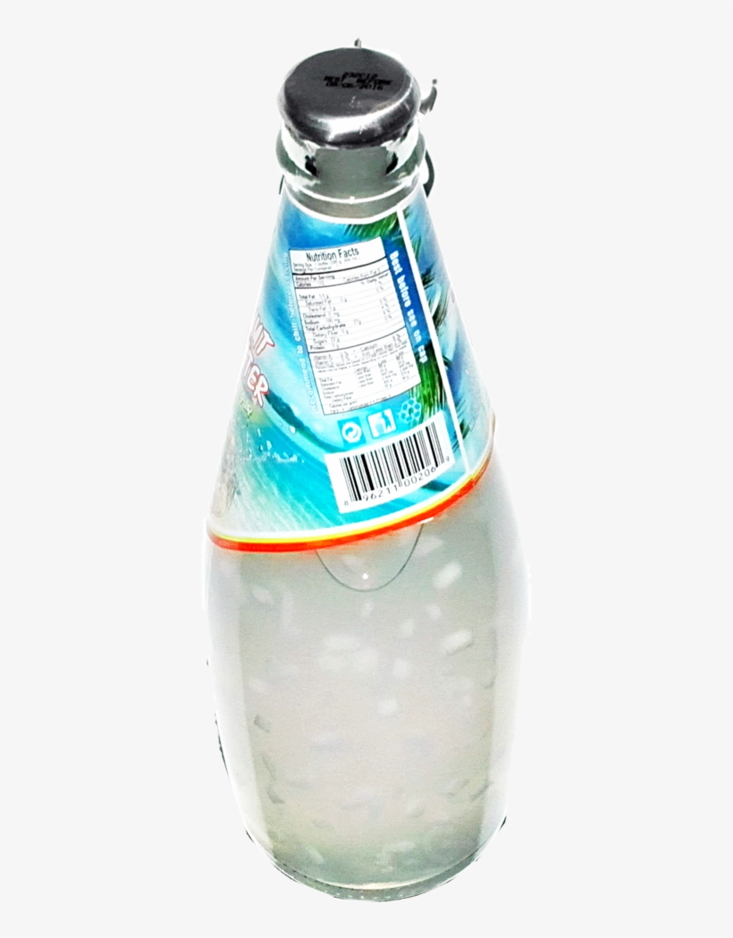 De Mi Pais Coconut Water - Glass Bottle, transparent png download