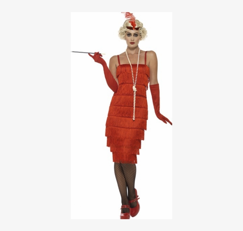 Fancy Dress Flapper Costume, transparent png download