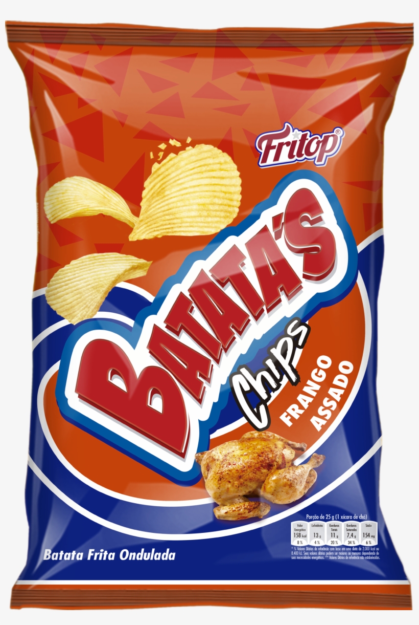 Batata Frita Ondulada Churrasco, transparent png download