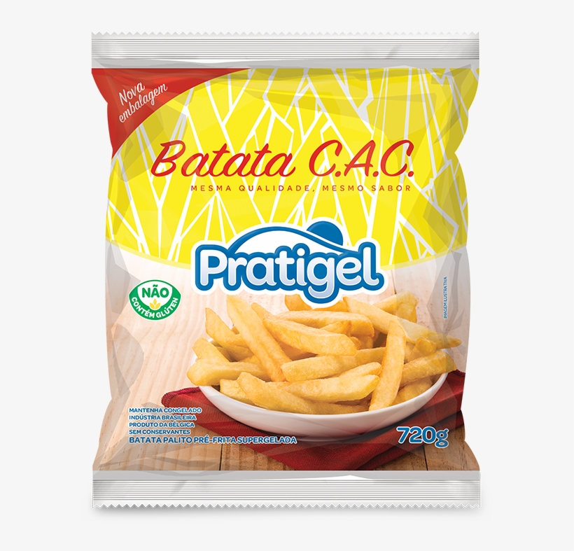 Batata Pré Frita Cac - Batata Pratigel, transparent png download