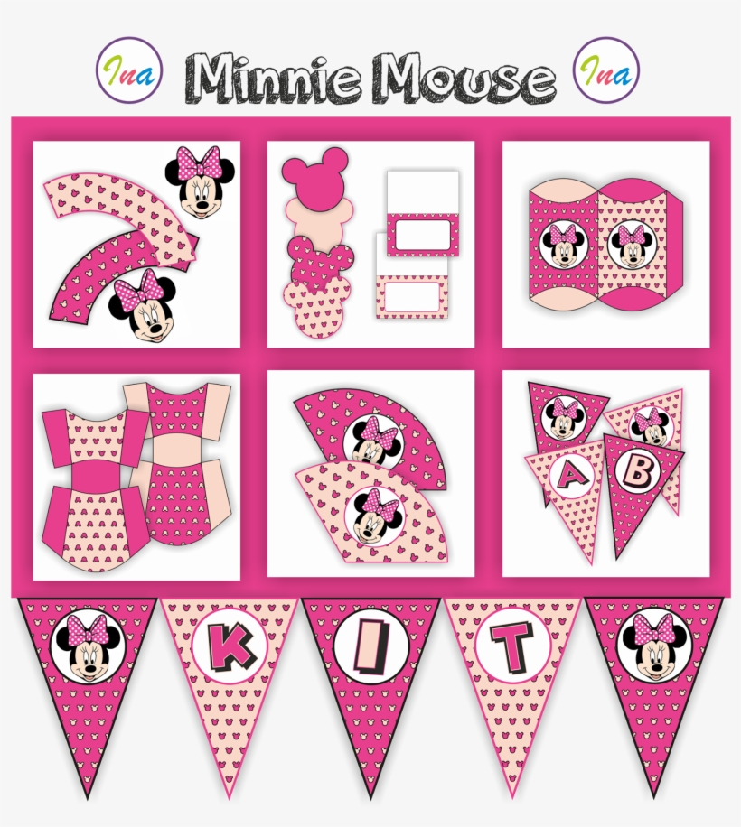 Fiesta Temática Mickey Y Minnie Mouse - Παιδικο Παρτυ Minnie, transparent png download