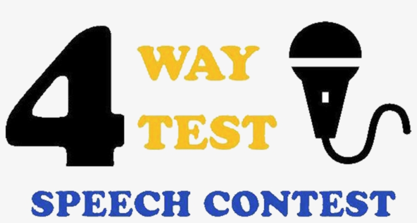 District 5340's Four-way Test Speech Contest Is In - Love, transparent png download