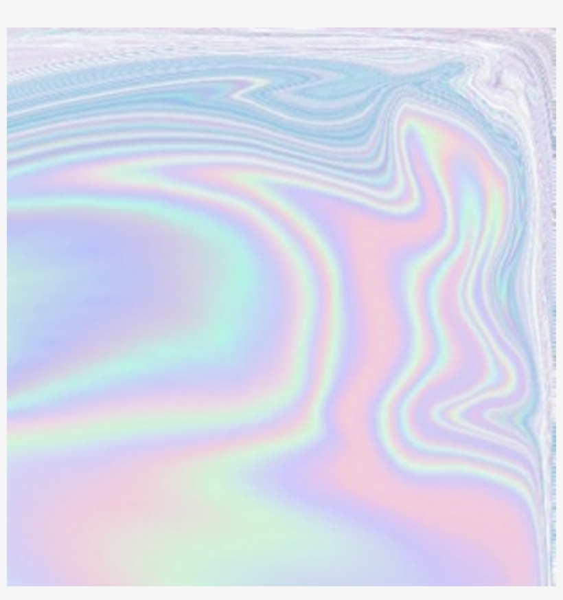 #holographic #holo #iridescent #square #colorful #water - Fractal Art, transparent png download