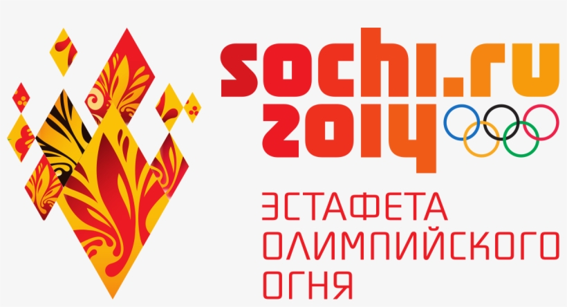 2014 Winter Olympics Torch Relay - Olympic Game Sochi 2014 Png Logo, transparent png download